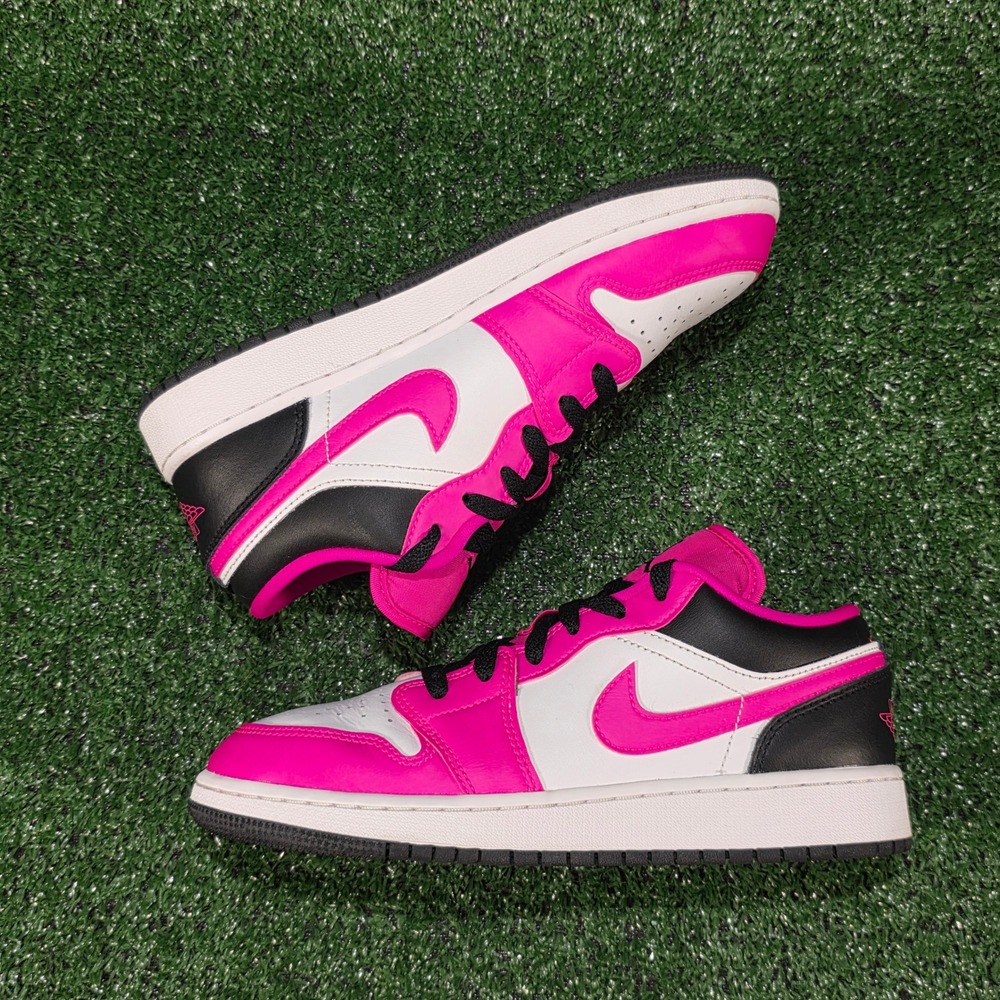 Nike Air Jordan 1 Low Fierce Pink Size 5Y (Women 6.5)
